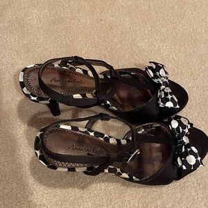 American Eagle Outfitters Polka Dot Heels